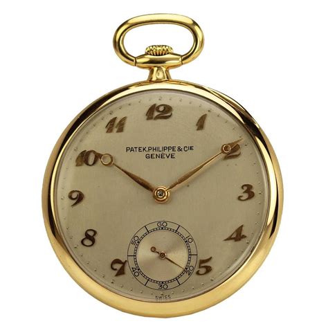 patek philippe 14k openface pocket watch|Patek Philippe pocket watch for sale.